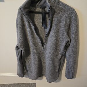 lululemon athletica Men's Charcoal Zip-Up Sweater